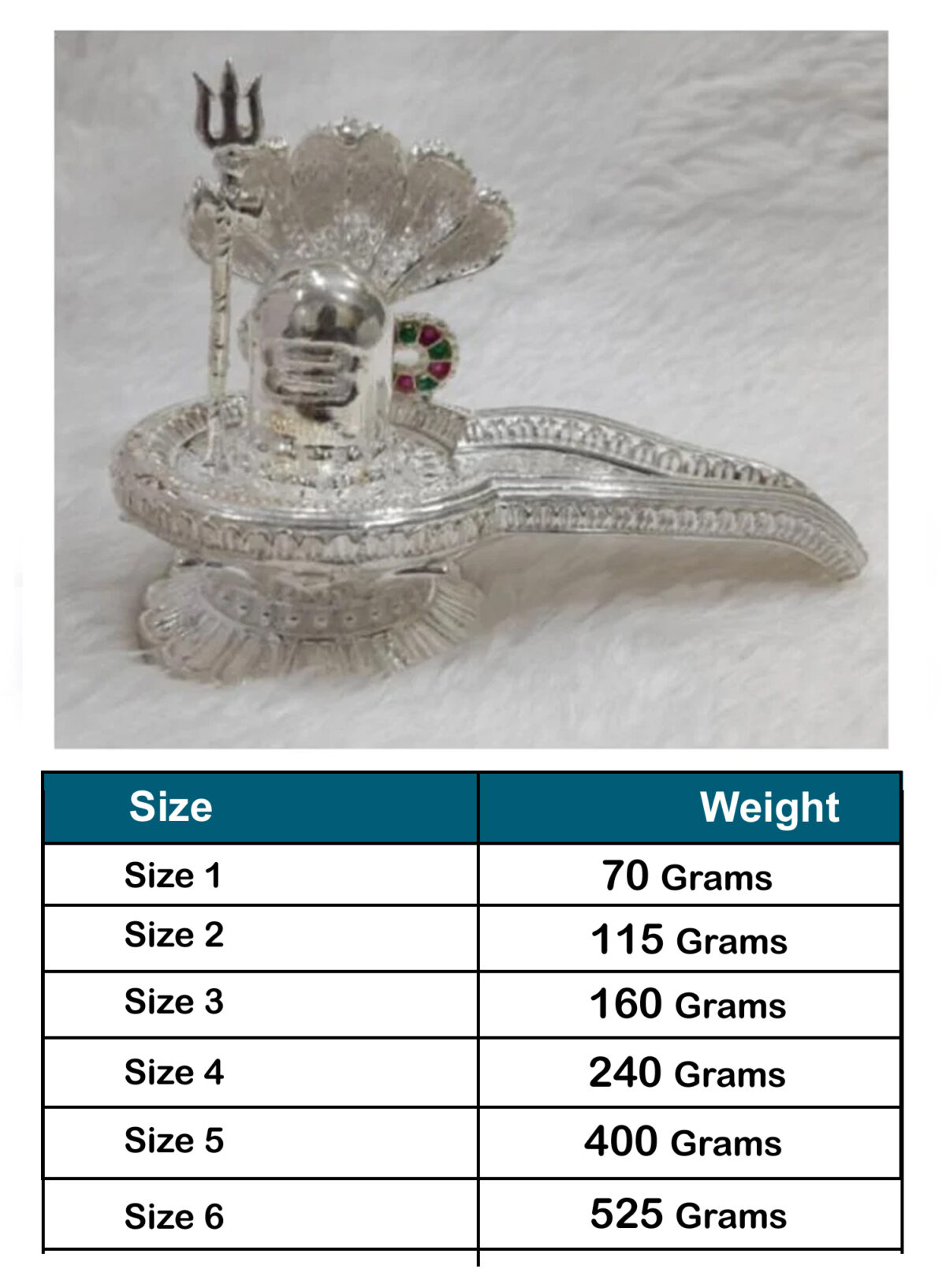 Shivling In Pure 925 Silver (4) - Image 2